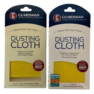 Guardsman Treated Cotton Dusting Cloths 14x18 Inch 2-Pack